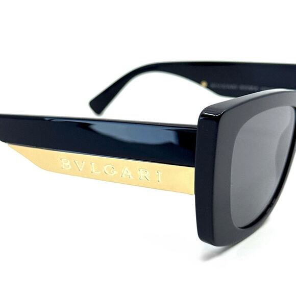 NEW!! BVLGARI Sunglasses Roma BV40038I 01A Authentic - Picture 6 of 12